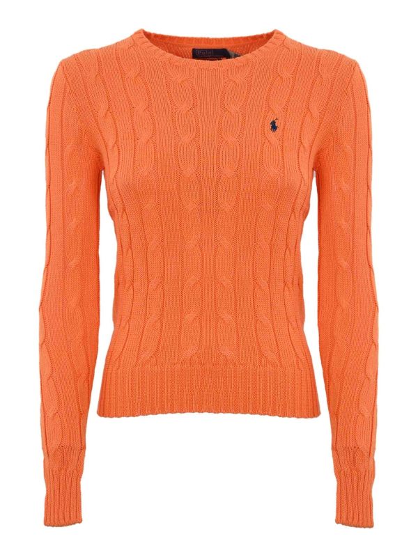 Polo Ralph Lauren Pull Col Rond - Orange