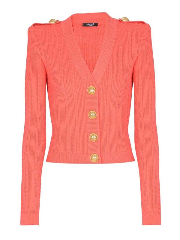 Balmain Cardigan - Orange