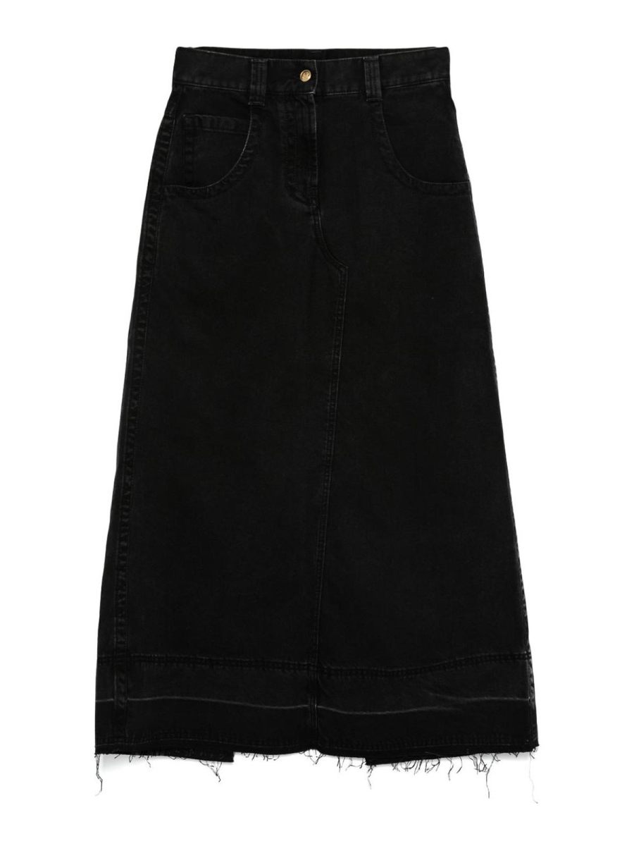 Palm Angels Jupe Midi - Noir