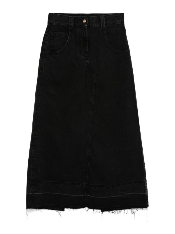 Palm Angels Jupe Midi - Noir