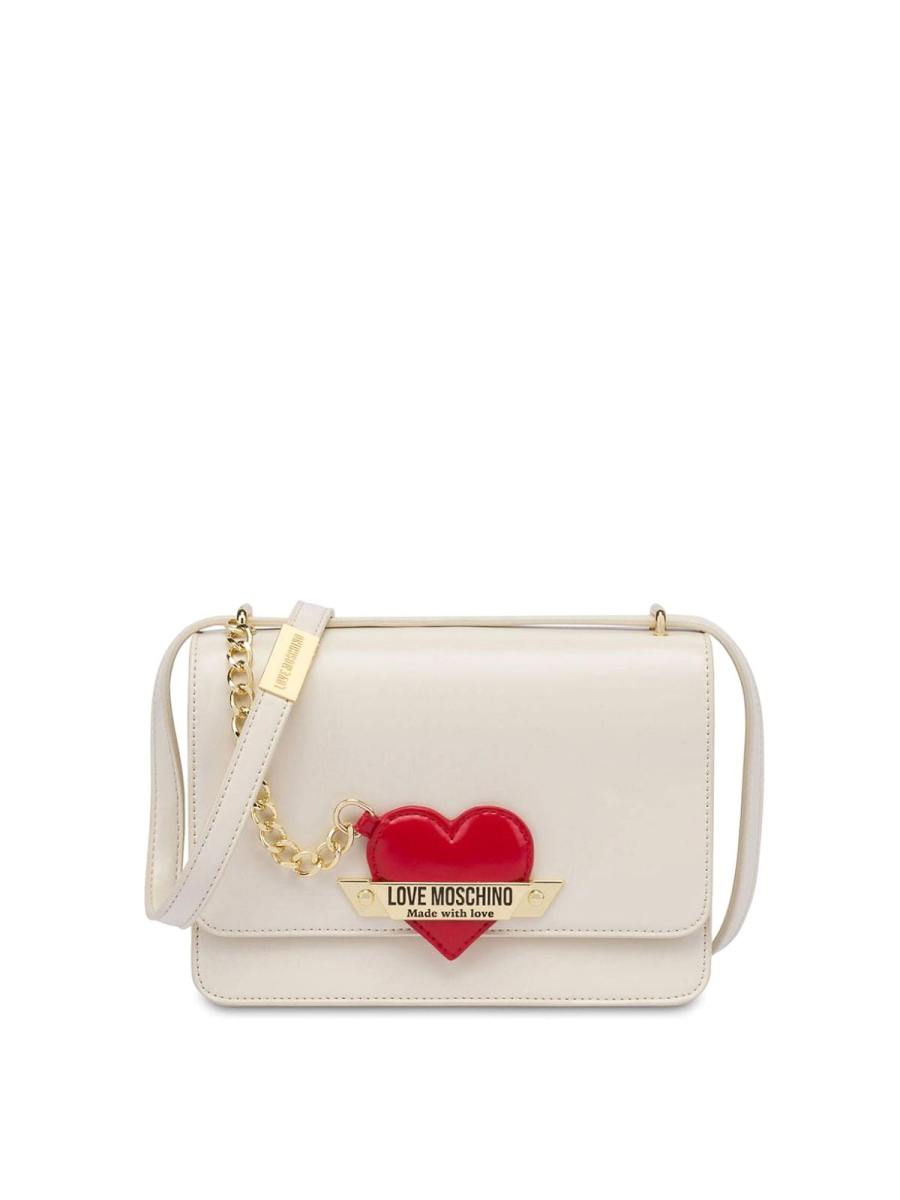 Love Moschino Sac Porté Épaule - Blanc