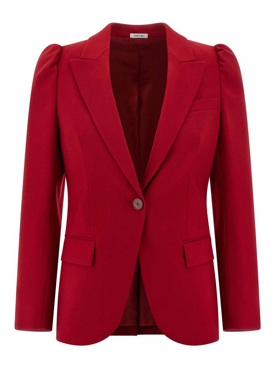 Alexander Mcqueen Blazer - Rouge