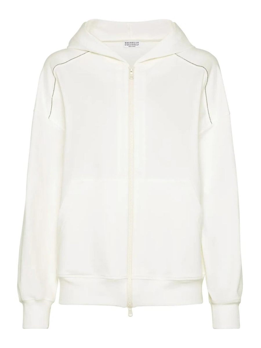 Brunello Cucinelli Sweat-Shirts - Blanc
