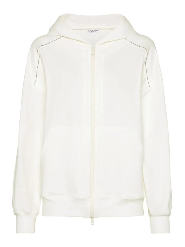 Brunello Cucinelli Sweat-Shirts - Blanc