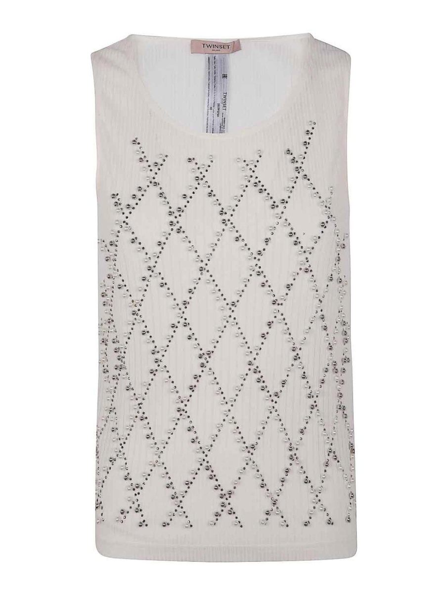 Twinset Top - Blanc