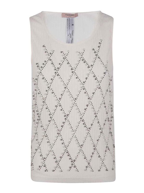 Twinset Top - Blanc