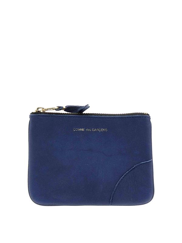 Comme Des Garçons Wallet Portefeuilles - Bleu
