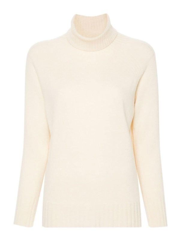 Twinset Pull Col Rond - Crème