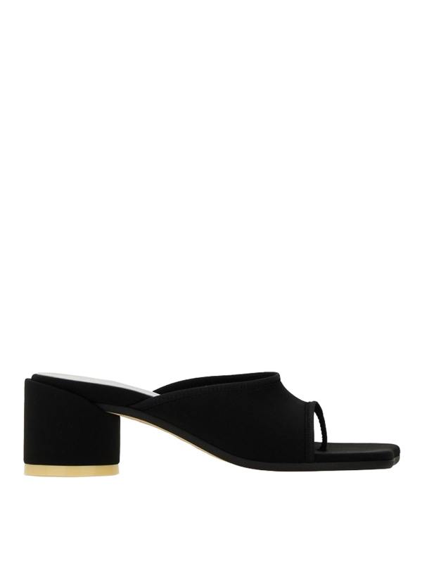 MM6 Maison Margiela Sandales - Noir