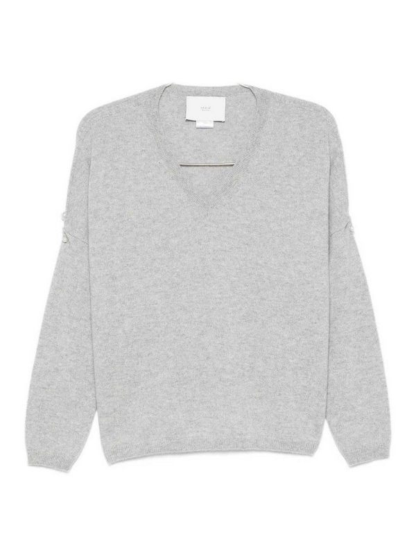 Vanisé Pull Col Rond - Gris