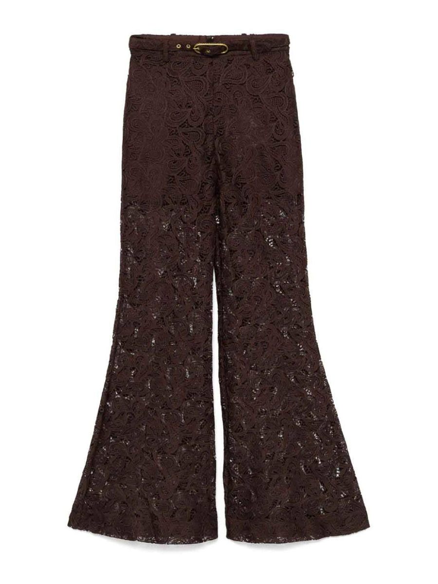 Zimmermann Pantalons Décontractés - Marron