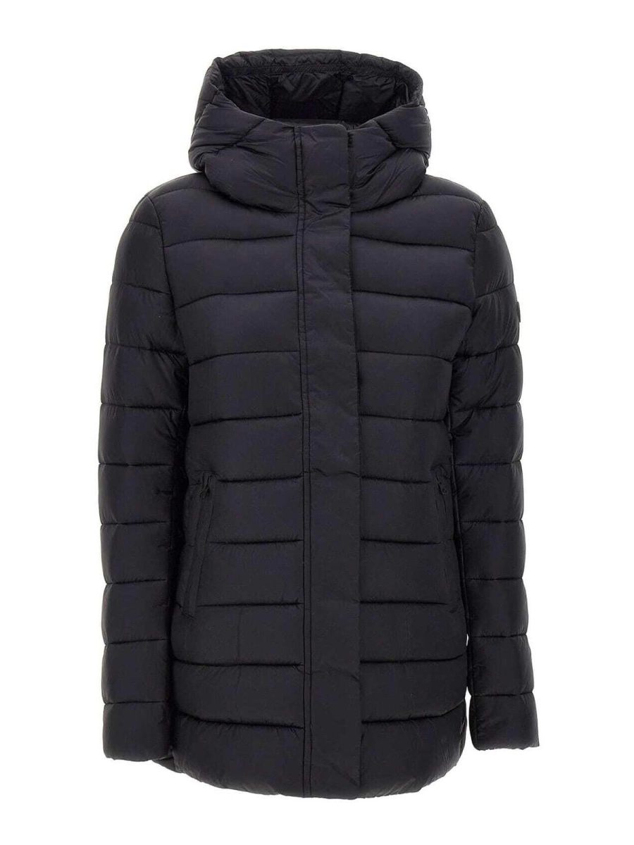 Save the Duck Manteau Court - Noir