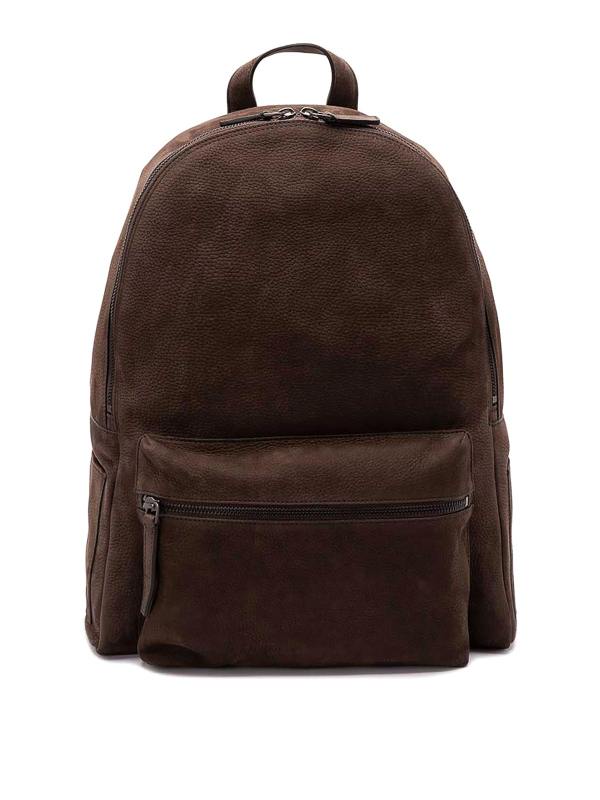 Orciani Sac À Dos - Marron Foncé