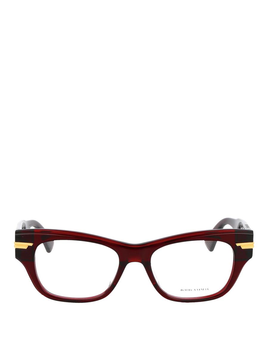 Bottega Veneta Lunettes - Rouge