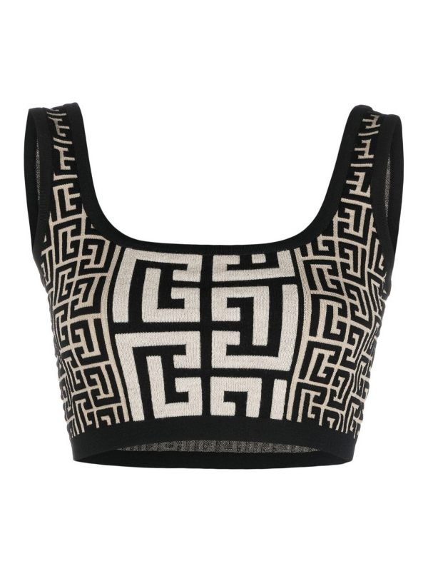 Balmain Top - Noir