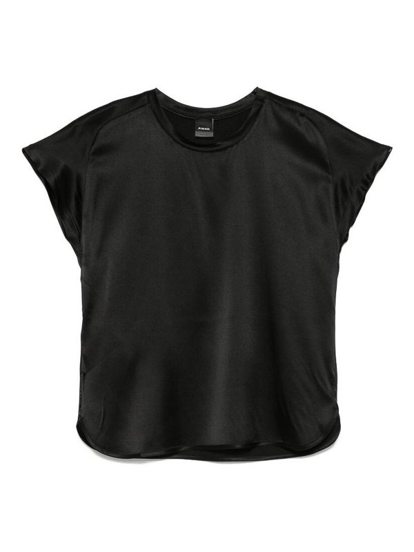Pinko Pull Col Rond - Noir