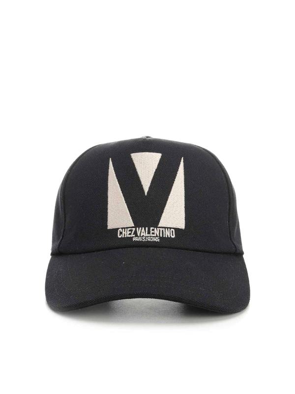 Valentino Garavani Chapeau - Noir