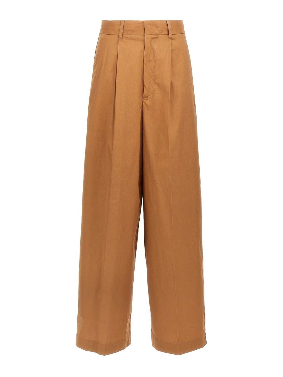 Nude Pantalons Décontractés - Marron