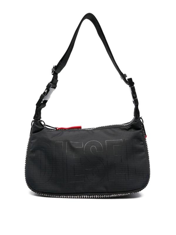 Diesel Sac Porté Épaule - Noir