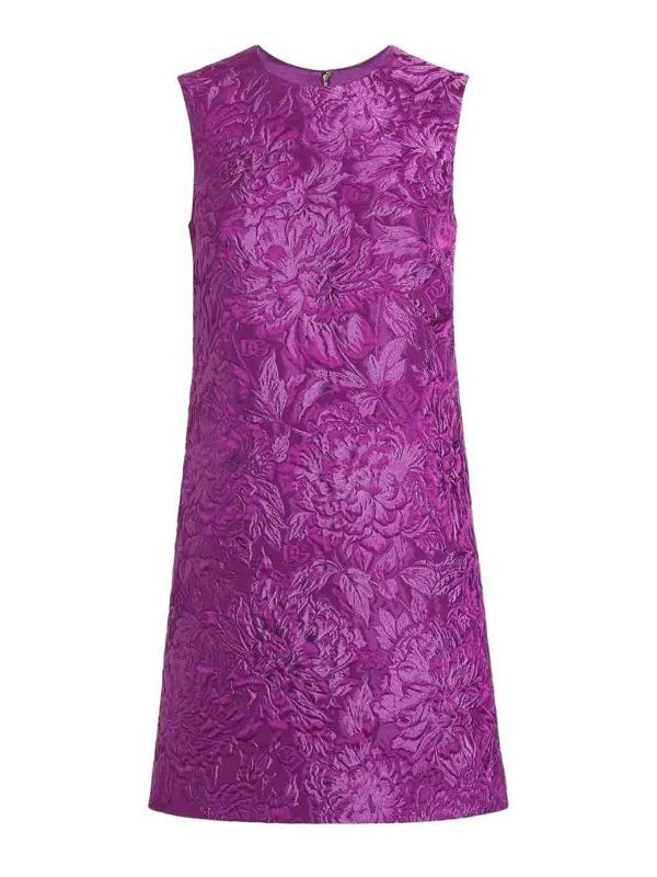 Dolce & Gabbana Robe Au Genou - Violet