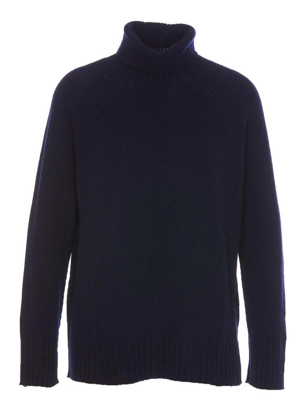 Twinset Pull Col Rond - Bleu