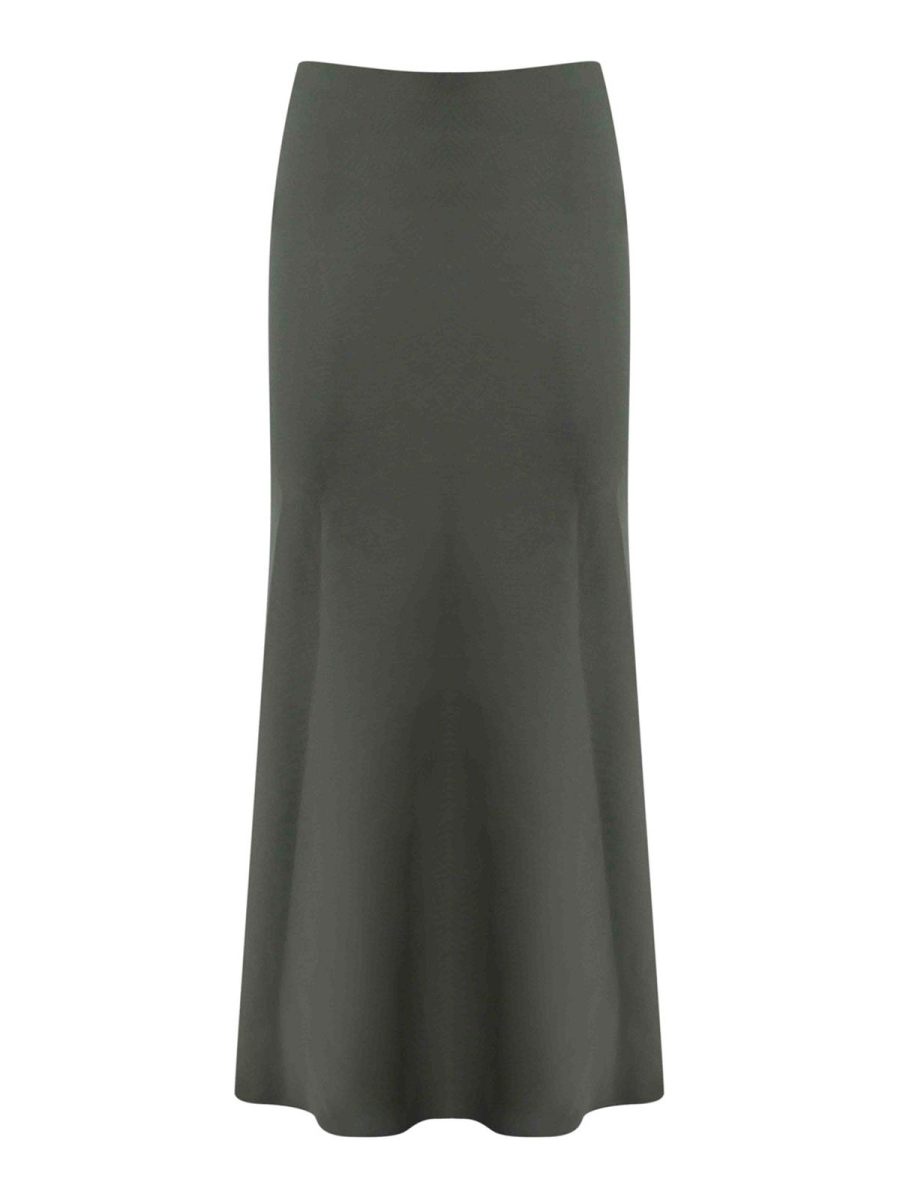 Patrizia Pepe Jupe Midi - Gris