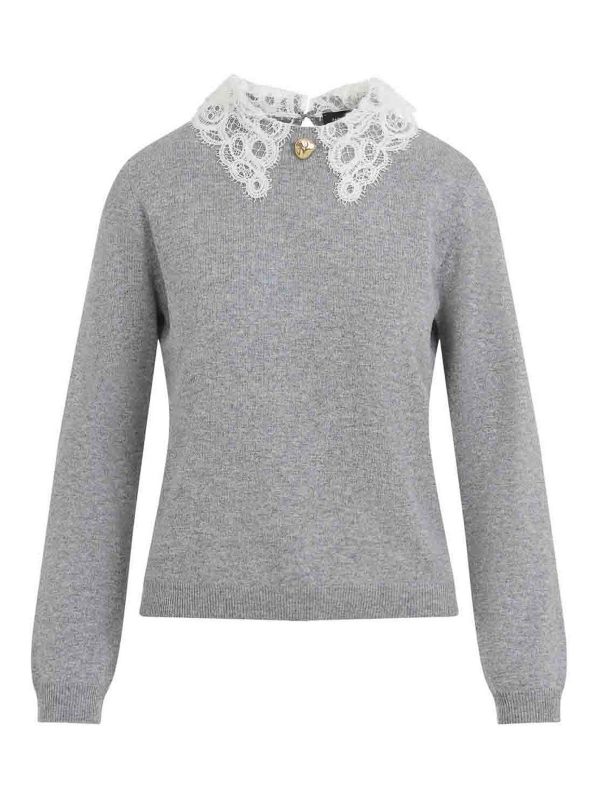 Fabiana Filippi Pull Col Rond - Taupe