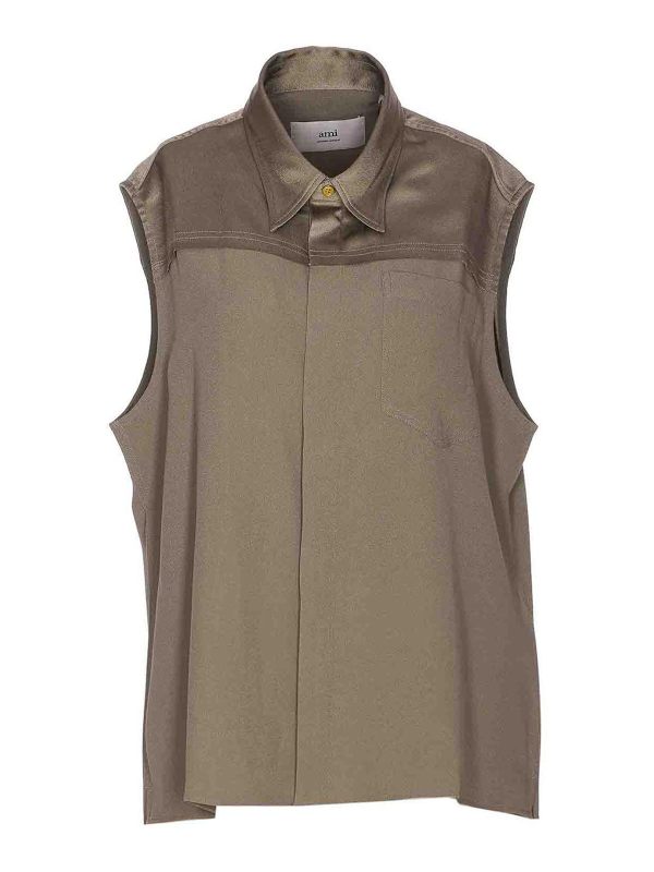Ami Paris Chemise - Vert
