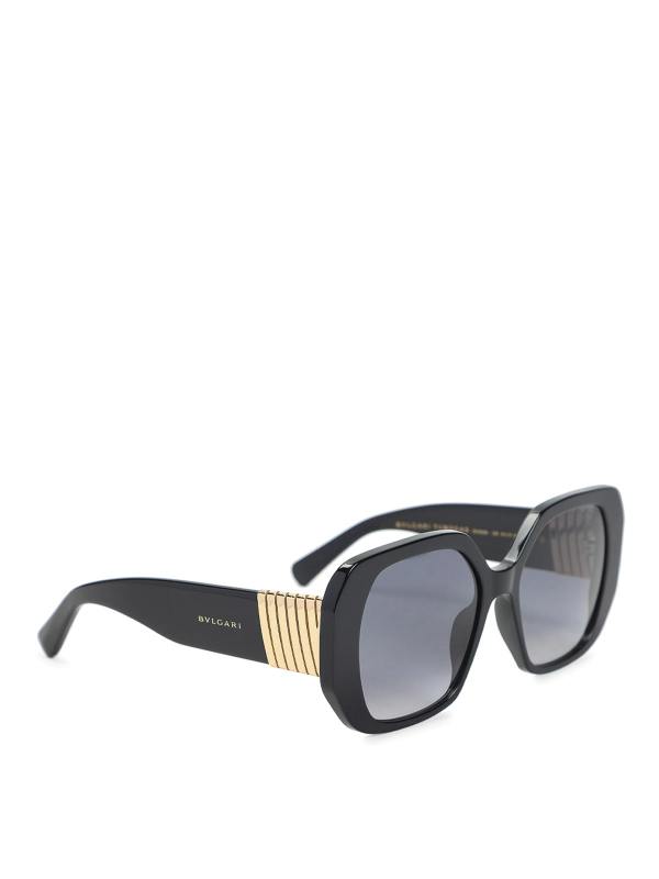 Bvlgari Lunettes De Soleil - Noir