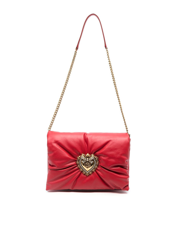 Dolce & Gabbana Sac Porté Épaule - Roug
