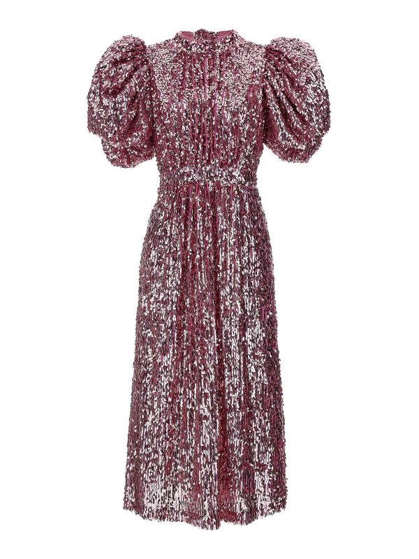 Rotate Birger Christensen Robe Au Genou - Multicolore