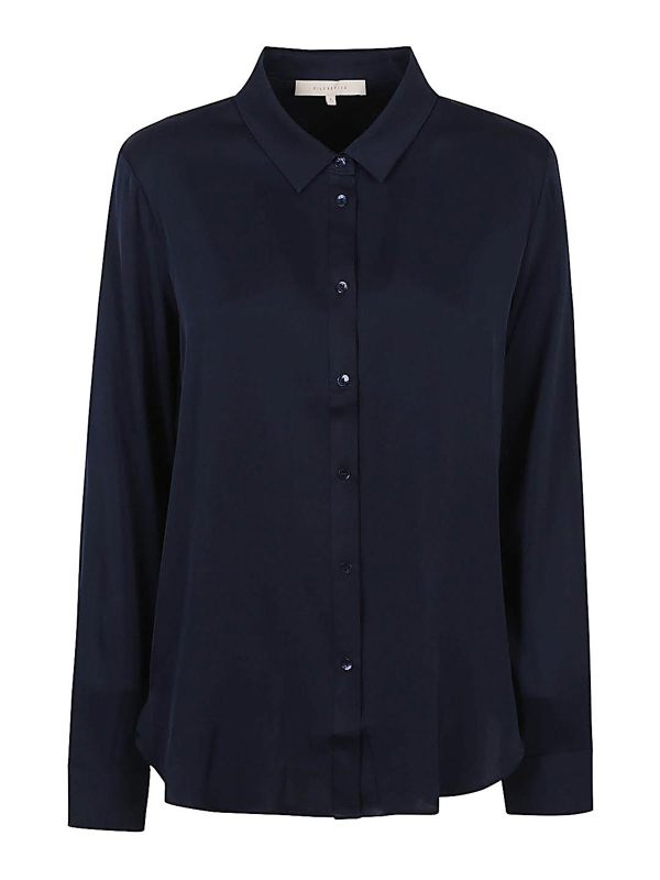 Silk95Five Chemise - Bleu