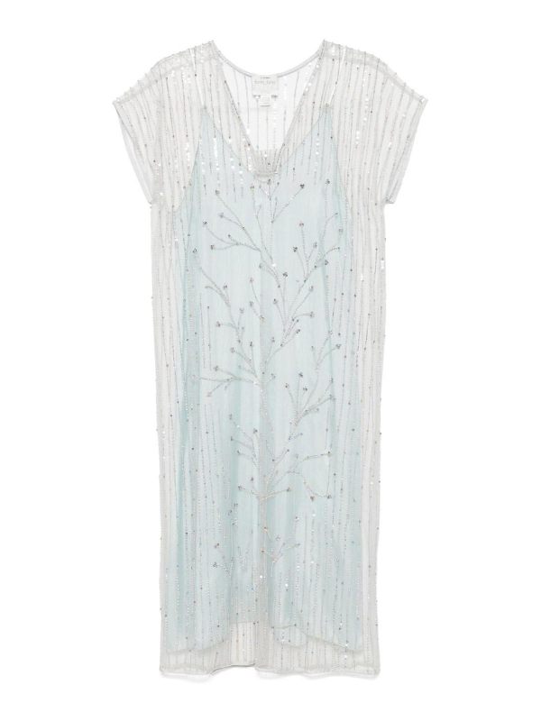 Forte Forte Maxi Robe - Bleu
