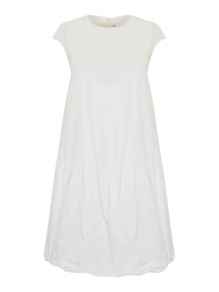 Liviana Conti Robe Au Genou - Blanc