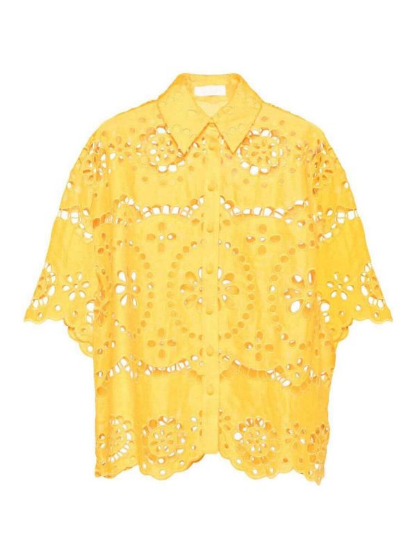 Zimmermann Chemise - Jaune