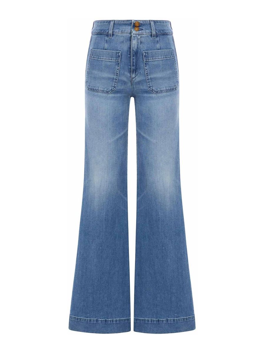 Seafarer Jean Bootcut - Bleu