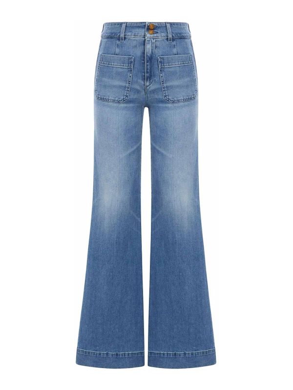 Seafarer Jean Bootcut - Bleu