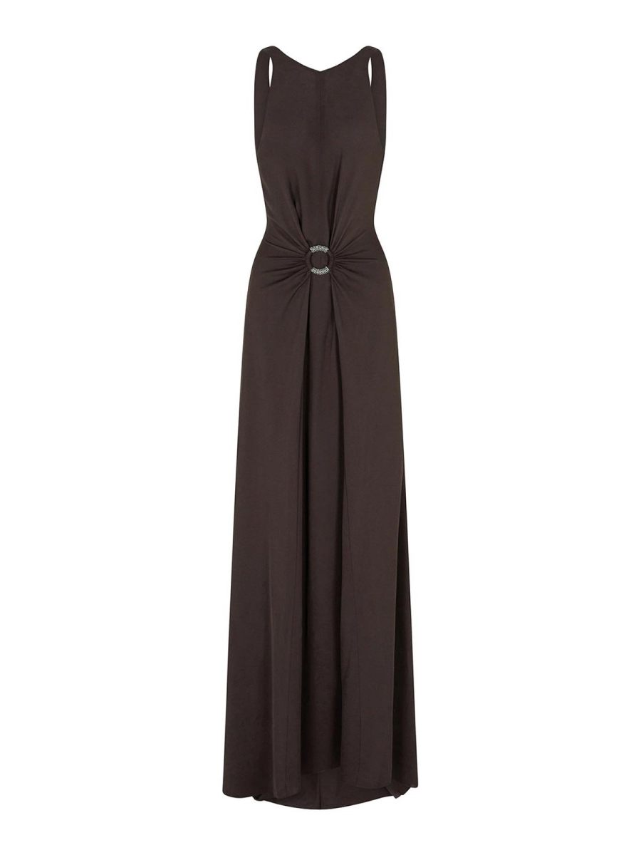 Giorgio Armani Robe De Soirée - Marron