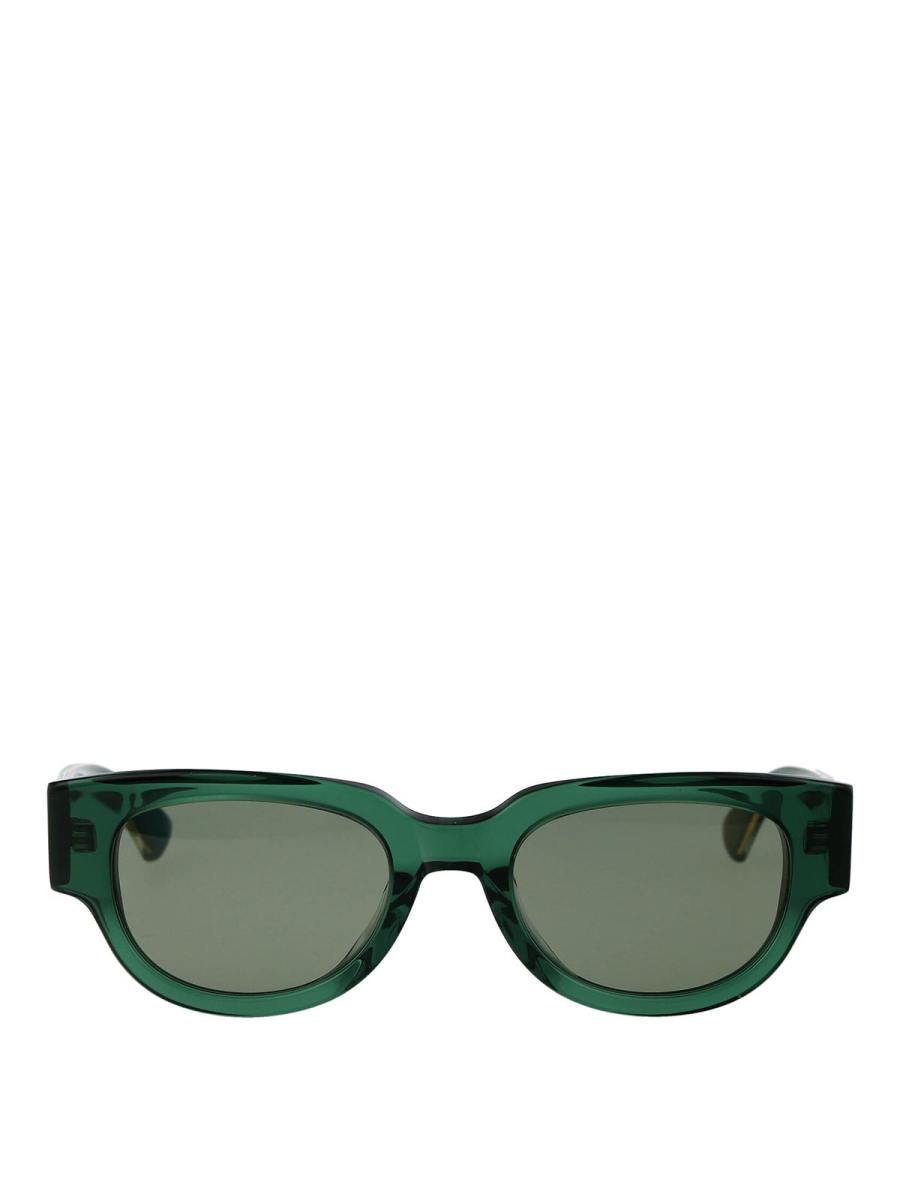 Bottega Veneta Lunettes De Soleil - Vert