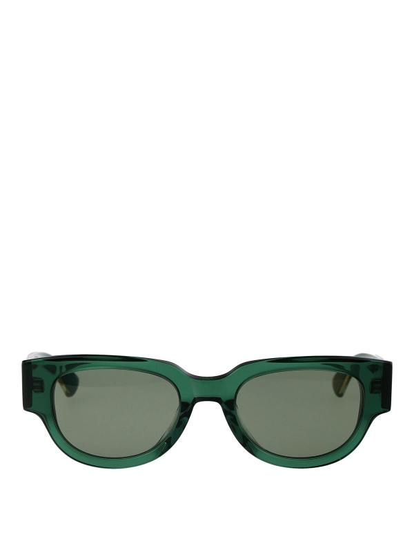 Bottega Veneta Lunettes De Soleil - Vert