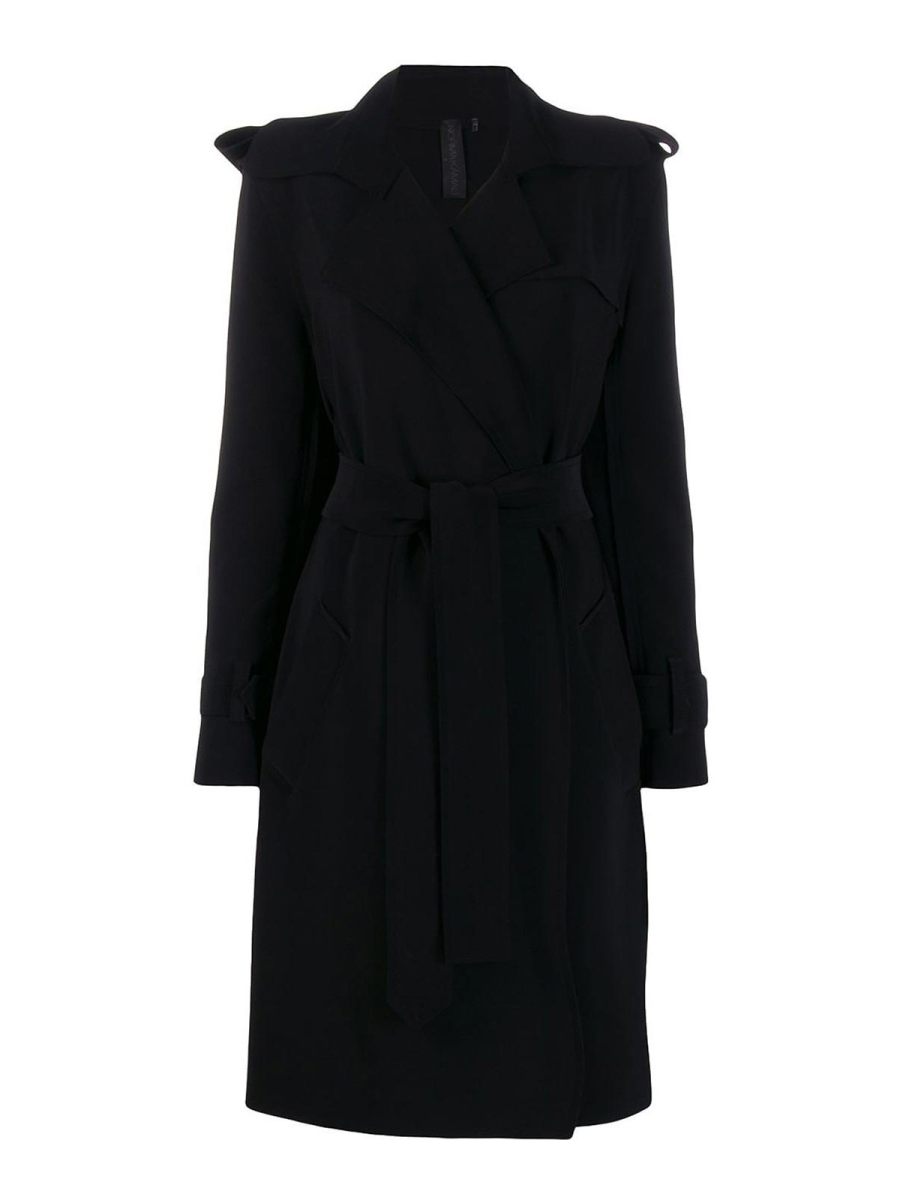 Norma Kamali Trench-Coat - Noir