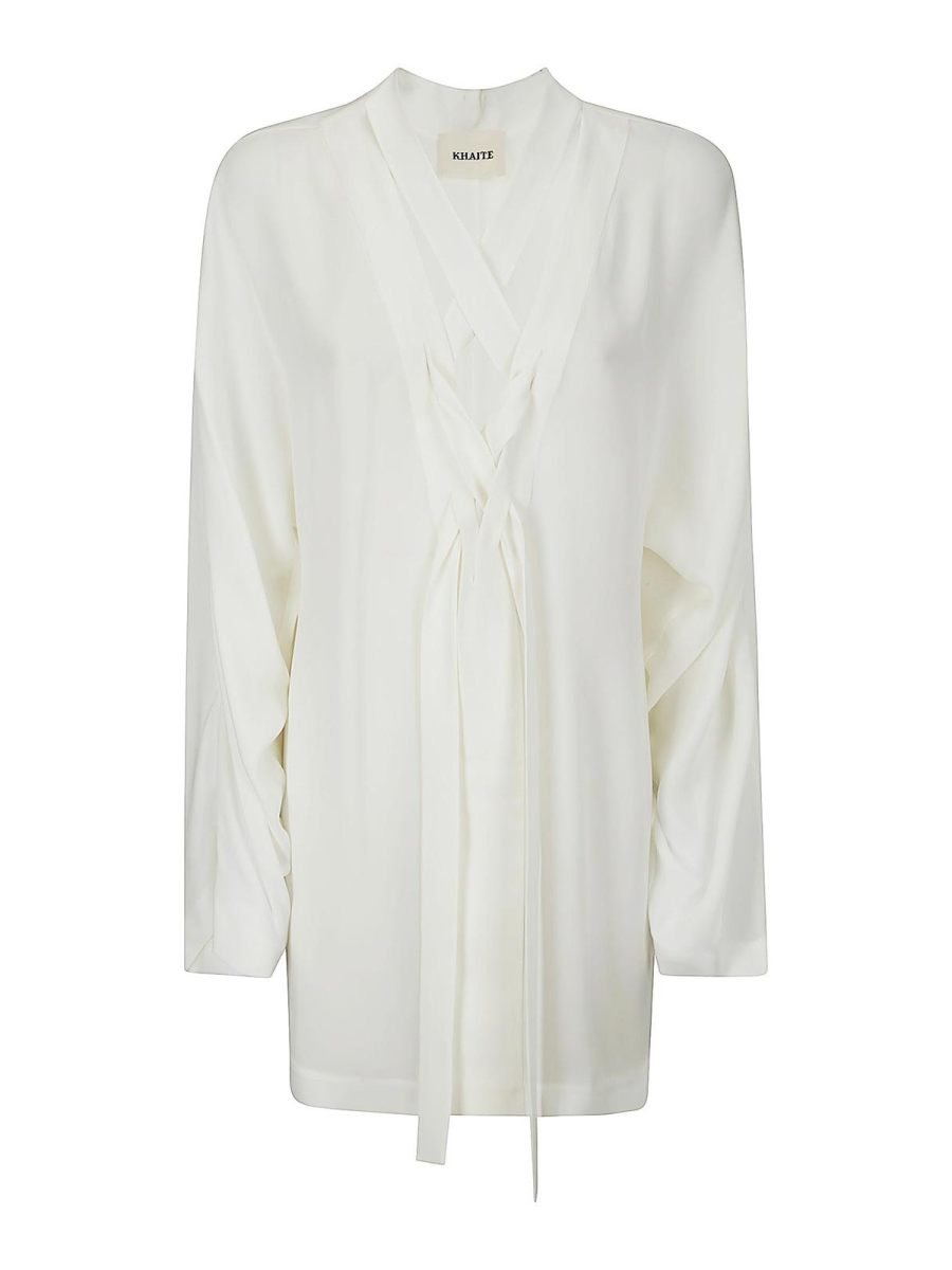 Khaite Robe Courte - Crème