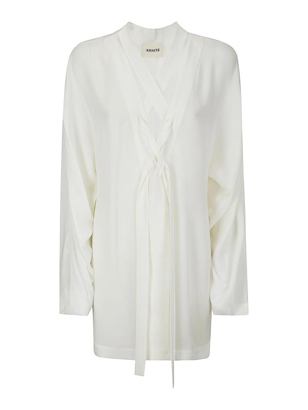 Khaite Robe Courte - Crème