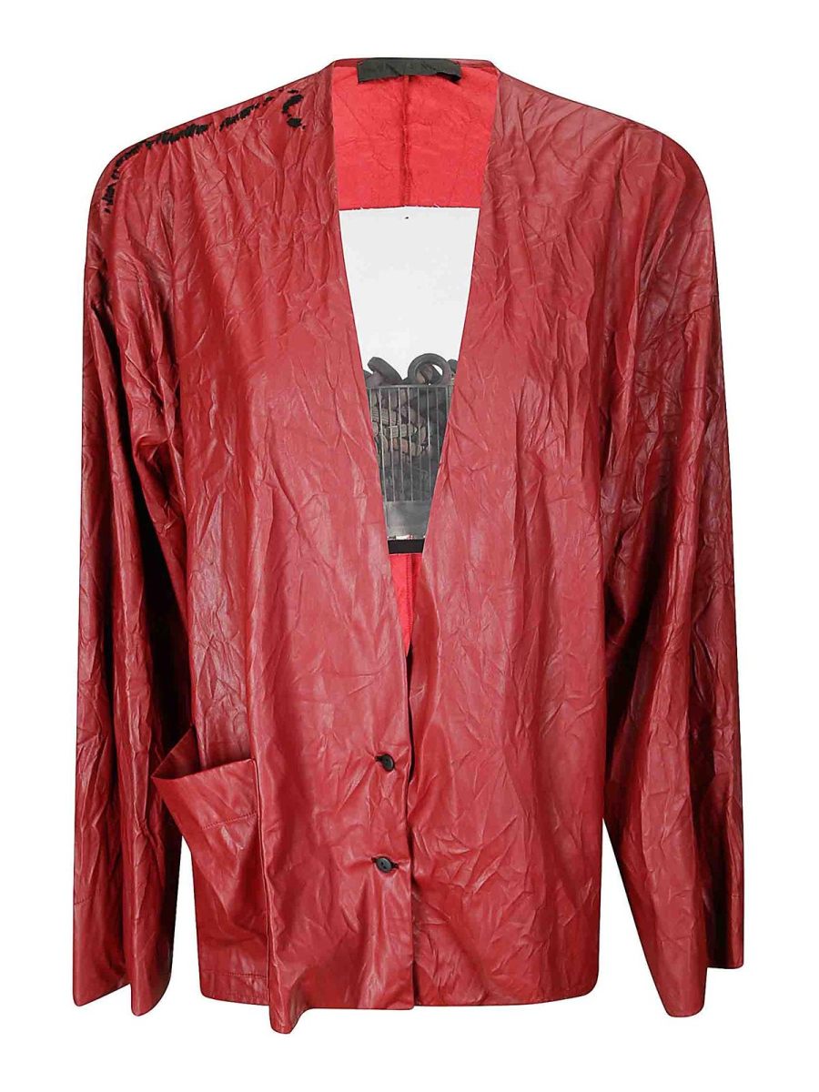 Maria Calderara Veste Casual - Rouge