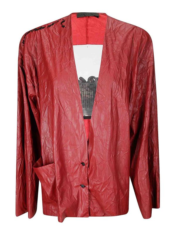 Maria Calderara Veste Casual - Rouge