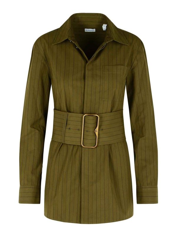 Burberry Robe Courte - Vert