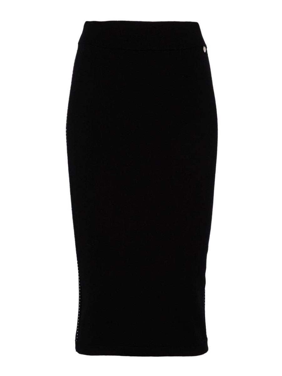 Liu Jo Robe Au Genou - Noir