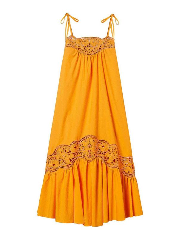 Twinset Maxi Robe - Jaune