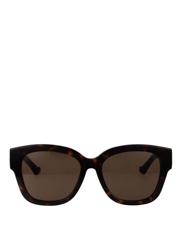 Gucci Lunettes De Soleil - Marron