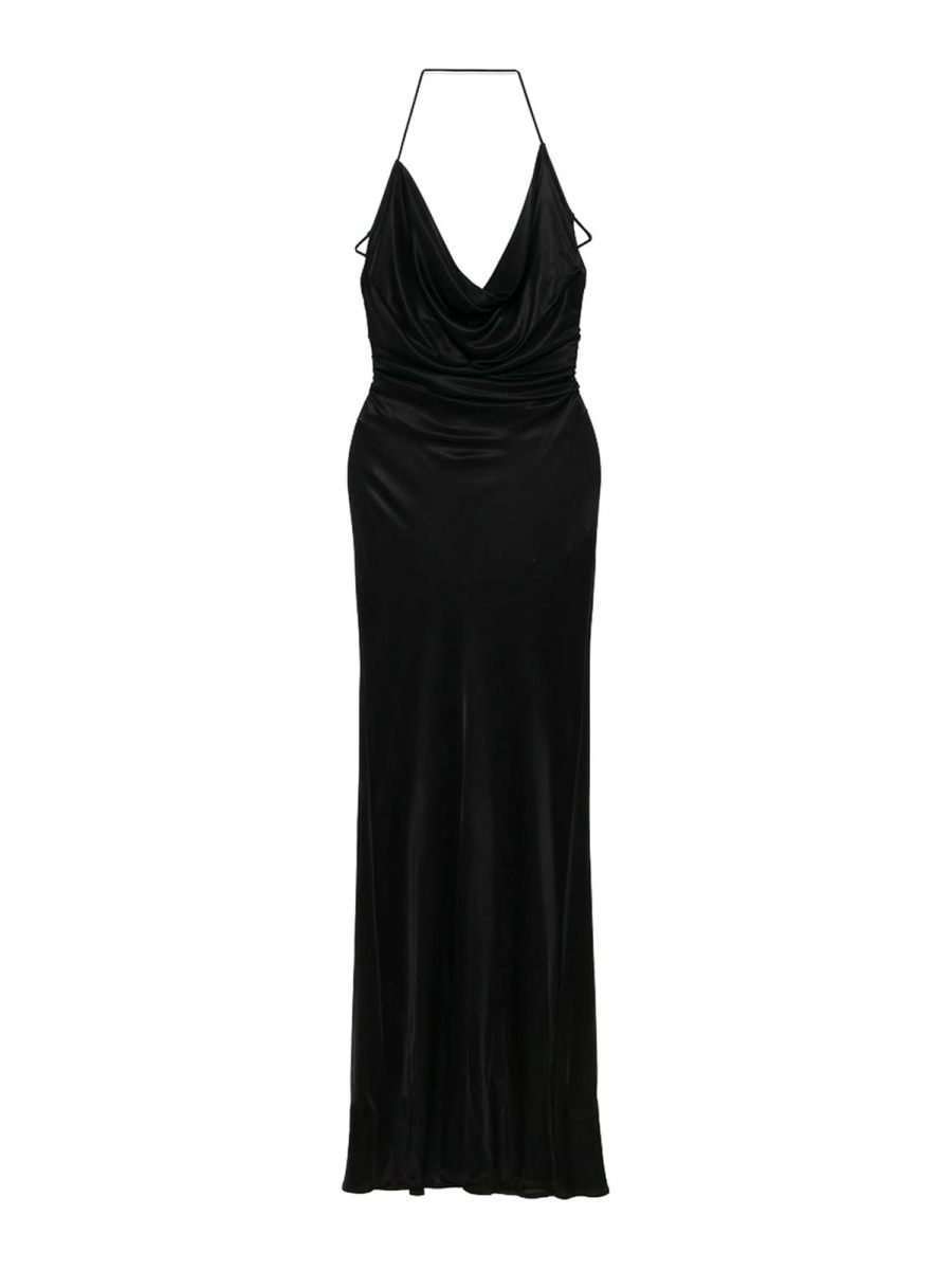 Elisabetta Franchi Robe Au Genou - Noir